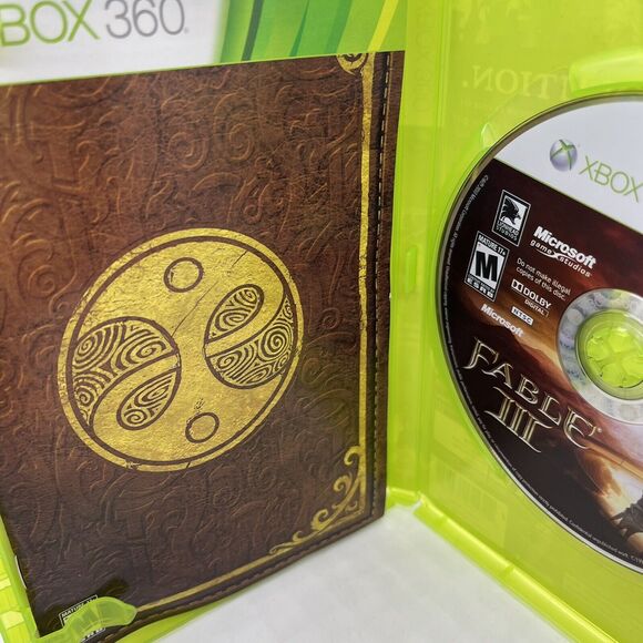 Fable 3 III (XBOX 360) CIB Complete in Box - Tested - Picture 8 of 9